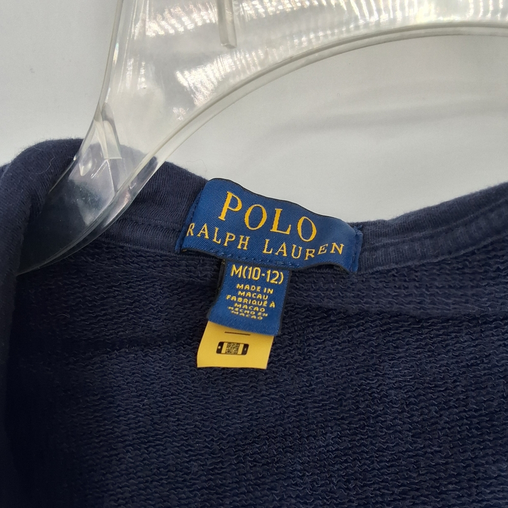 Polo by Ralph Lauren Dark Blue Hoodie. MEDIUM (10/12) - Picture 2 of 4